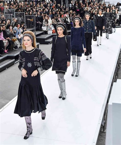 chanel fashion show dubai|Chanel fashion show models.